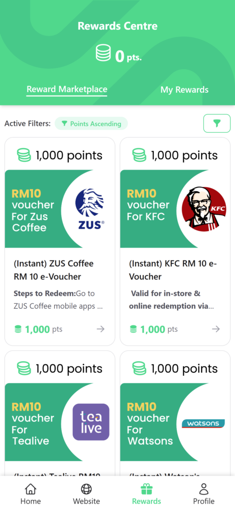 Voucher Hub Marketplace For Loyalty Program