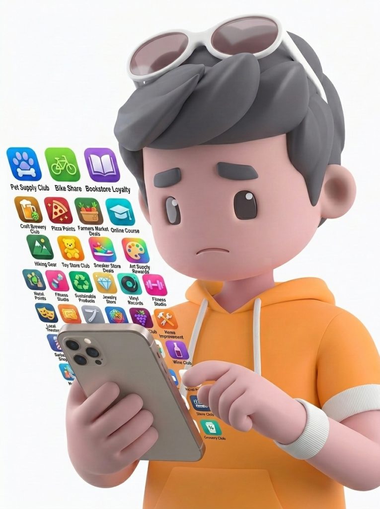 Too Many Loyalty App Cluster the Phone and not using it everyday but can try using Pixalink Mini Program